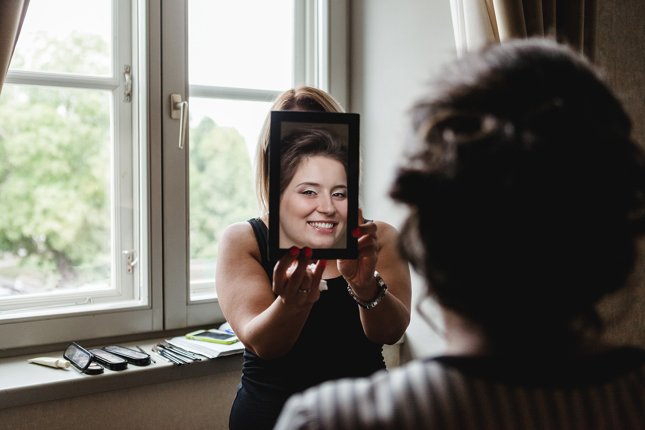 bride getting ready photos Yarra Valley